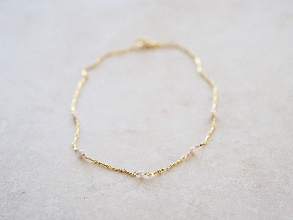 Scalloped Pearl Choker