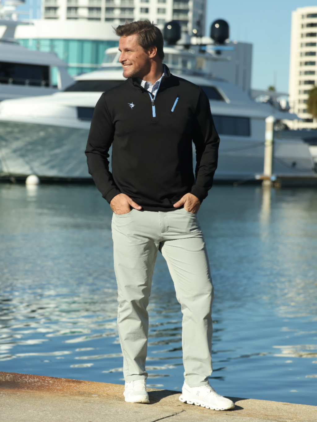 Oceanside Pullover Smooth Stretch
