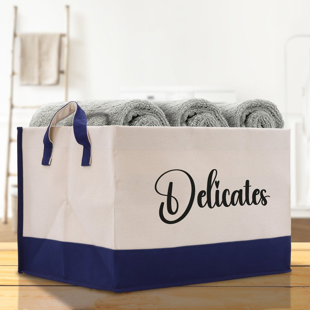 Personalized Canvas Storage Tote Bag Nursery Storage Towel Storage Kids Toy Storage Cloth Storage Storage Bin Storage Tubs Mudroom Storage