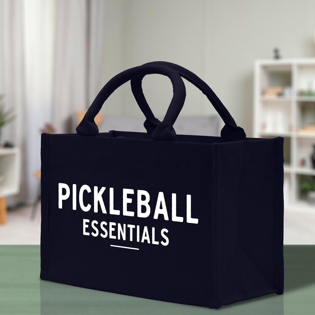 Pickleball Cotton Canvas Tote Bag Pickleball Party Favors Pickleball Player Gift Bag Pickleball Lovers Gift Bag Pickleball Gift Idea