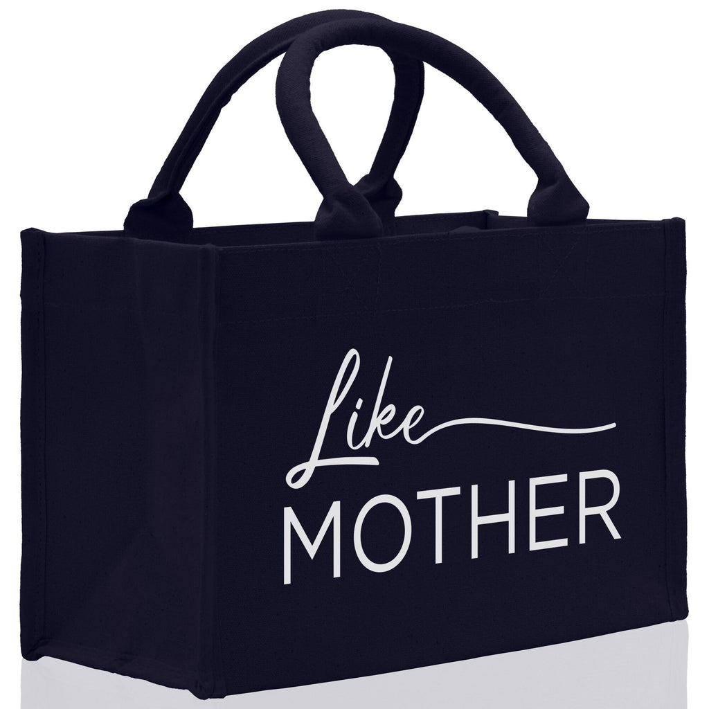 Like Mother Like Daughter Cotton Canvas Tote Bag Christmas For Mom Daughter Mather's Day Gift From Daughter Tote Bag Mom Daughter Gifts Bag