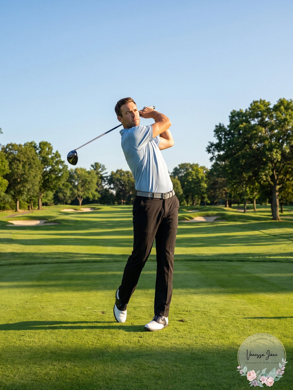 PGA Tour Men’s Flat-Front Golf Pants