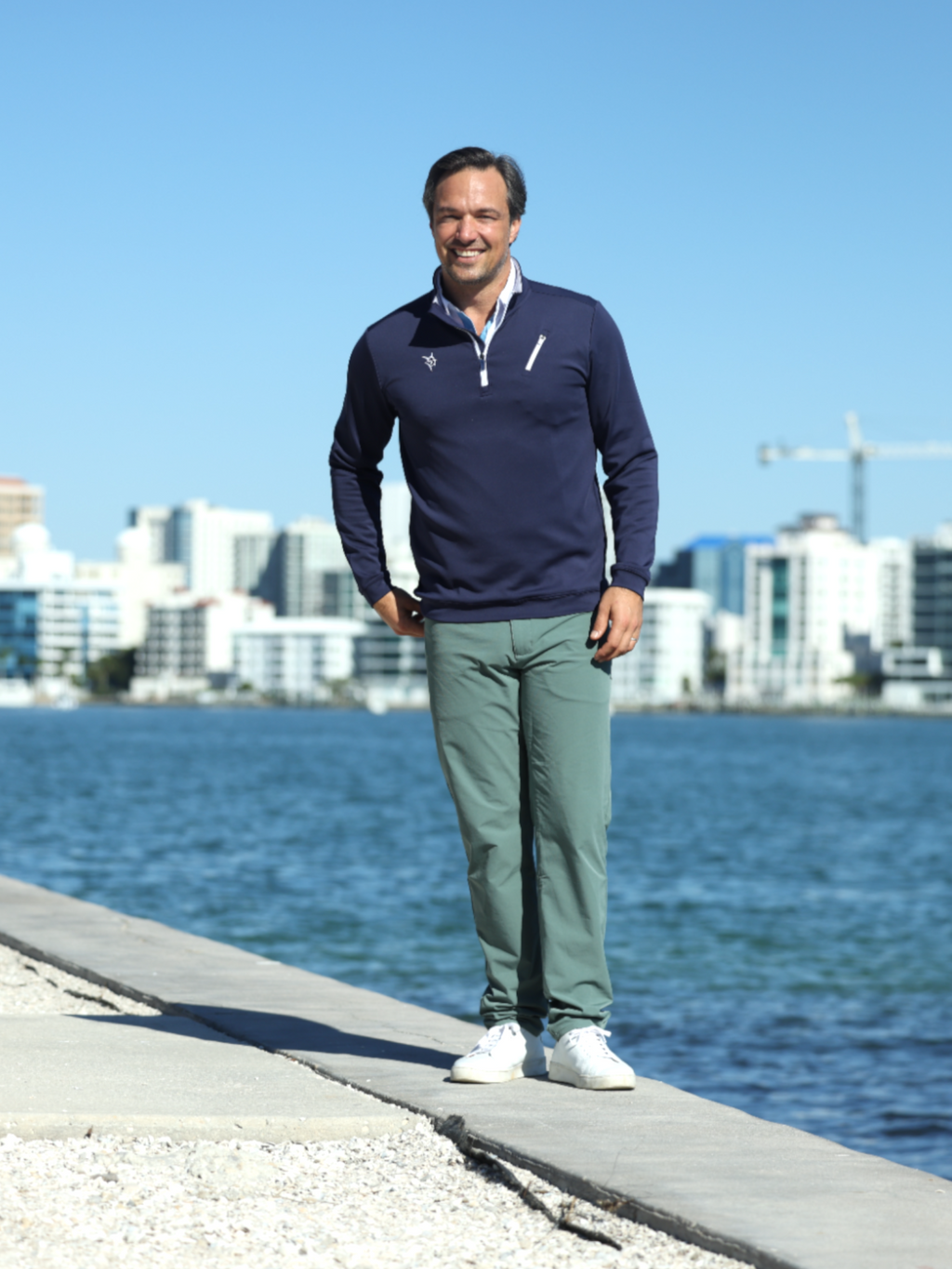 Oceanside Pullover Smooth Stretch